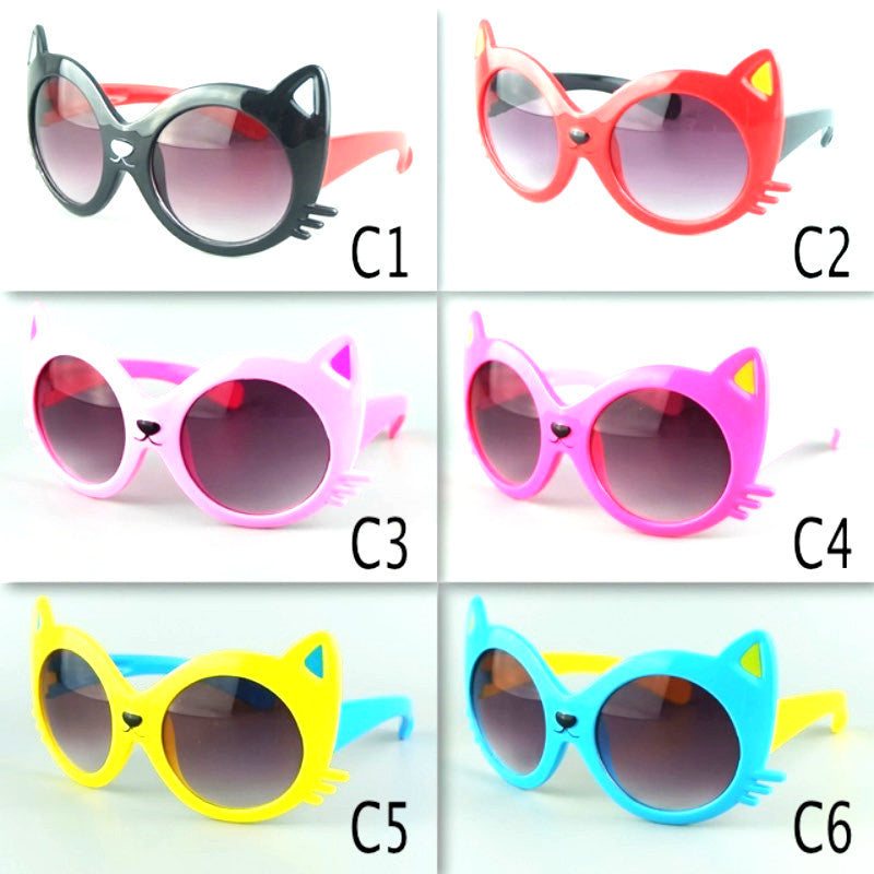 Occhiali cat-eye bimbi sfumati