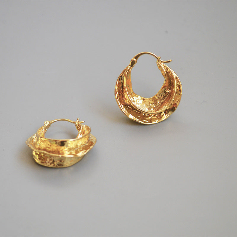 Orecchini retrò oro