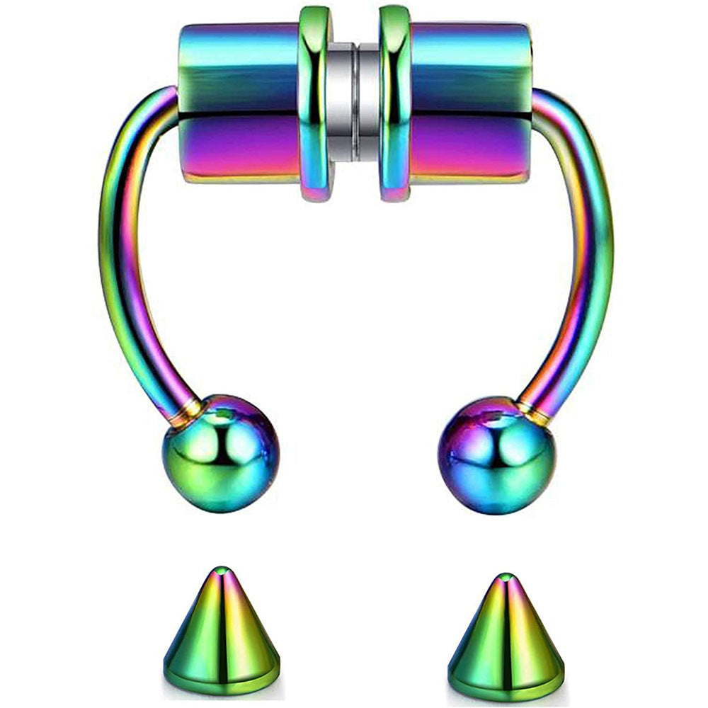 Piercing finto ferro di cavallo