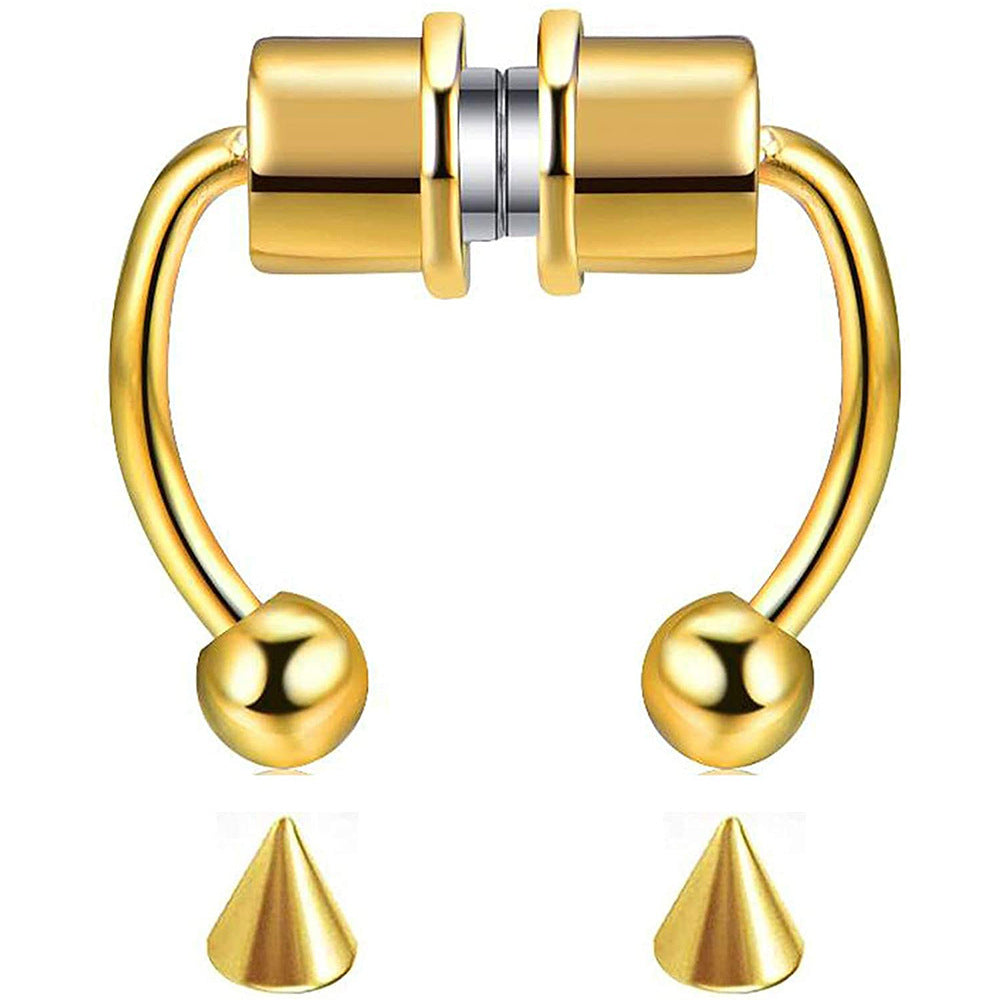Piercing finto ferro di cavallo