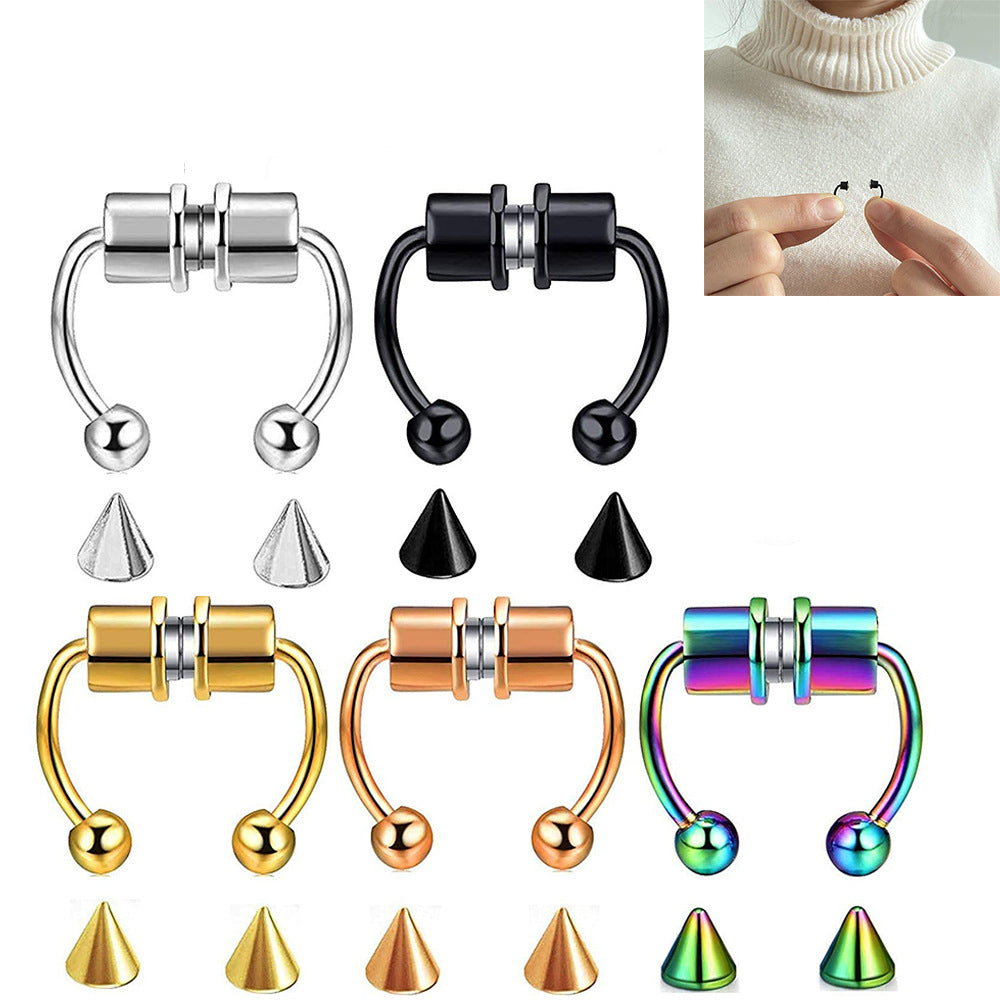 Piercing finto ferro di cavallo