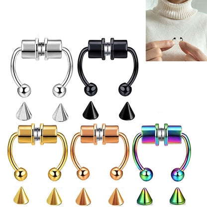 Piercing finto ferro di cavallo