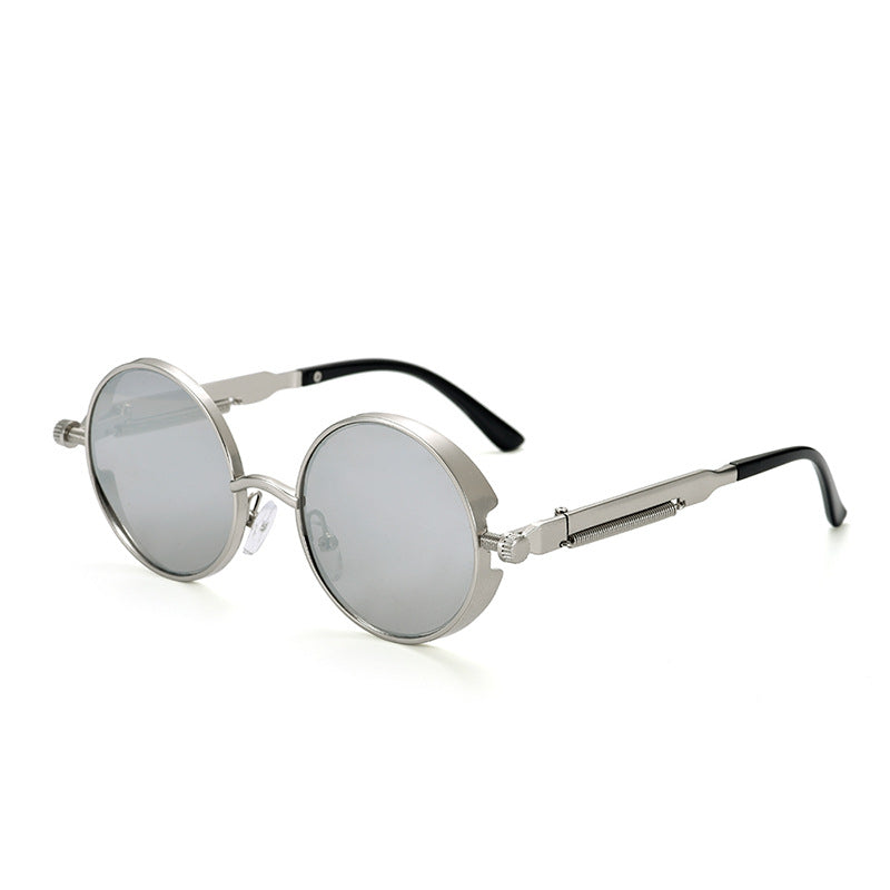 Occhiali da sole retrò hipster punk