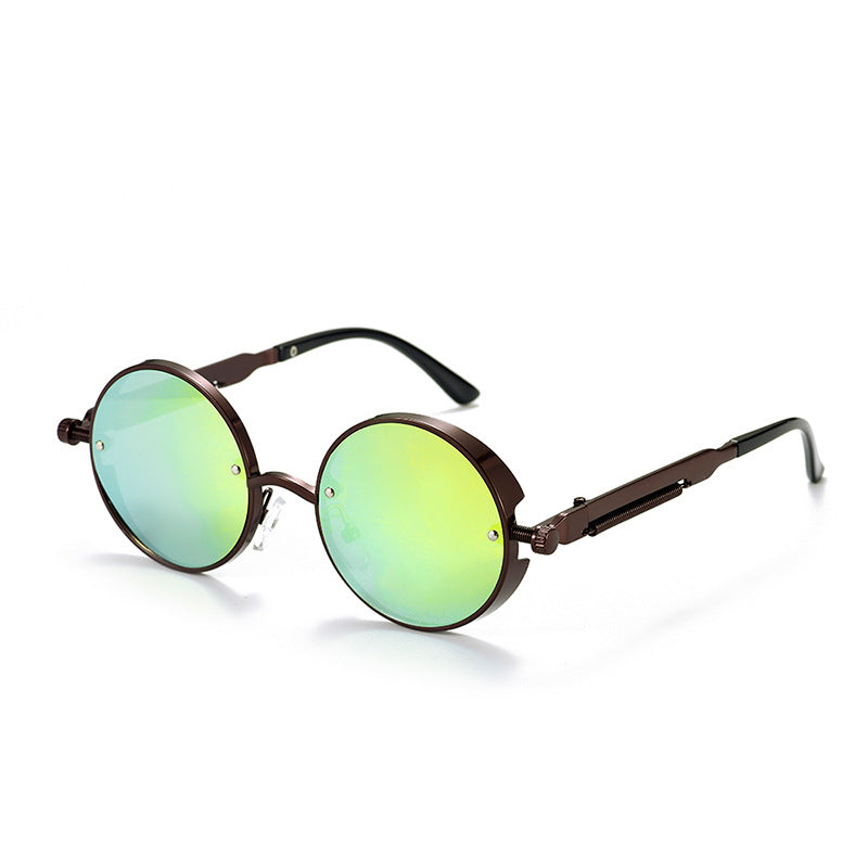 Occhiali da sole retrò hipster punk