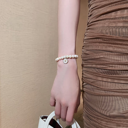 Bracciale perla stella barocca