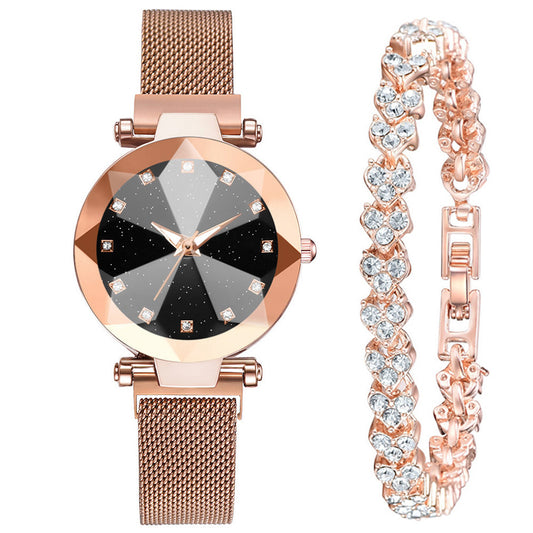 Orologio donna quadrato stelle
