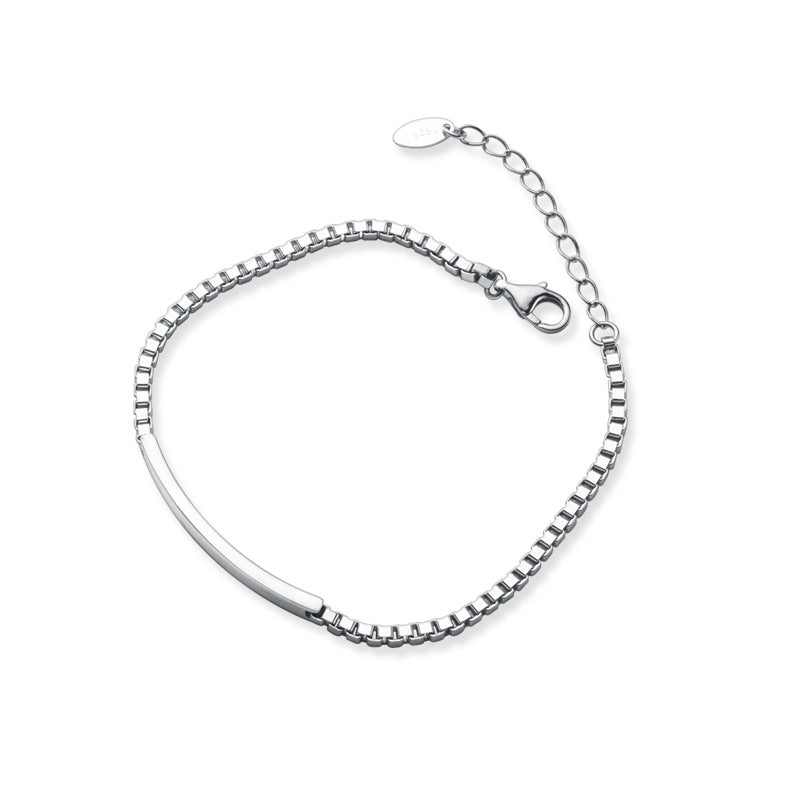 Bracciale amicizia argento