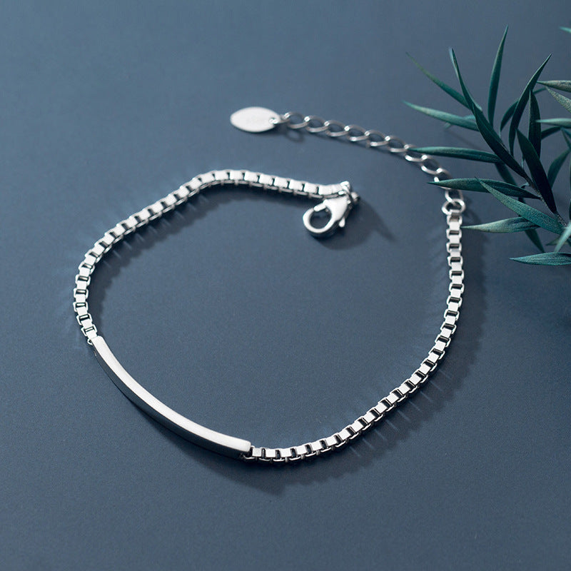 Bracciale amicizia argento