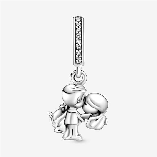 Braccialetto margherite con charm
