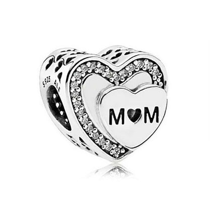 Charm cuore rosa