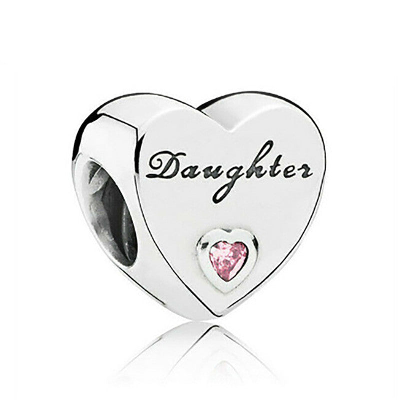 Charm cuore rosa