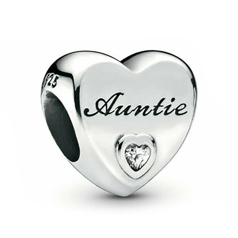 Charm cuore rosa