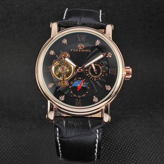 Orologio scheletro meccanico