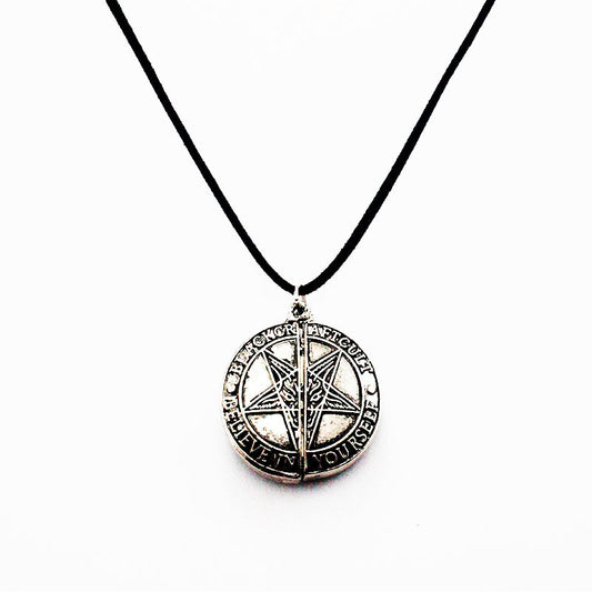 Collana stella ingranaggi