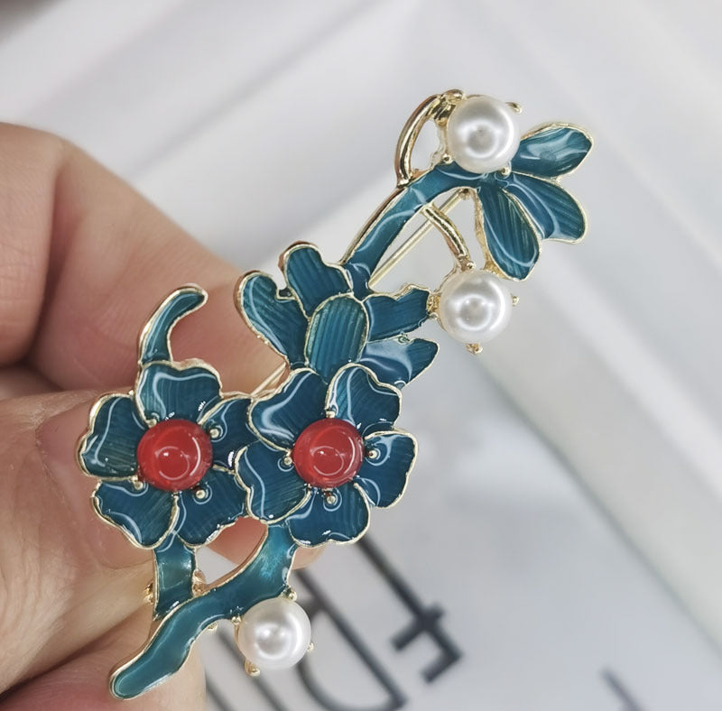 Spilla cloisonné