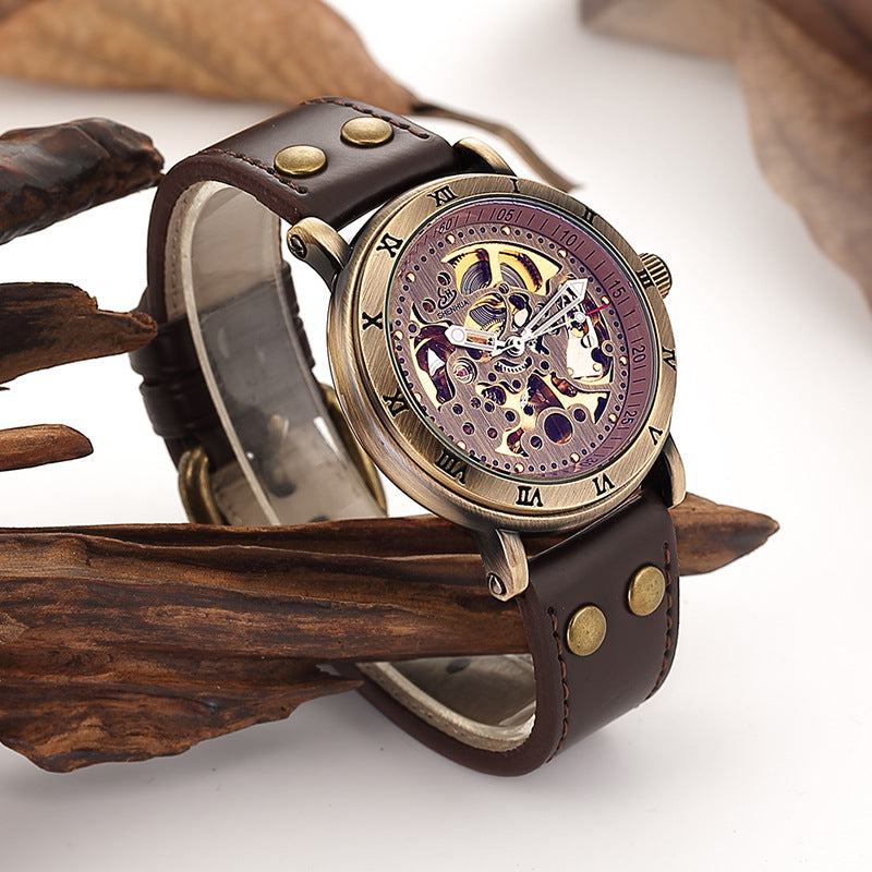 Orologio automatico bronzo traforato