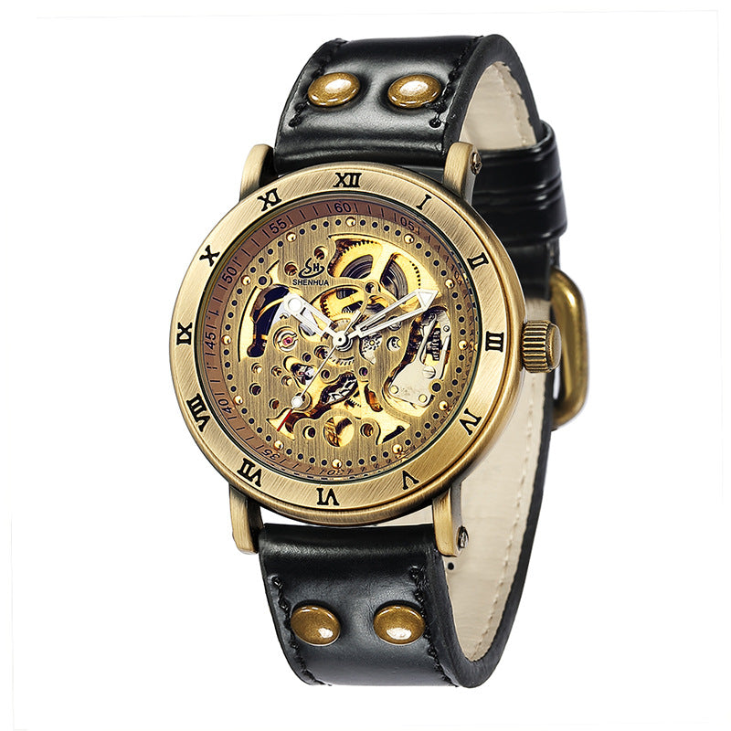 Orologio automatico bronzo traforato