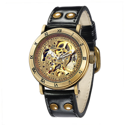 Orologio automatico bronzo traforato