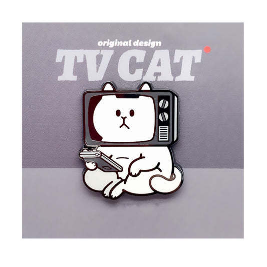 Spilla gatto cartoon TV