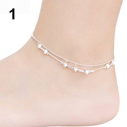 Cavigliera Argento Multistile