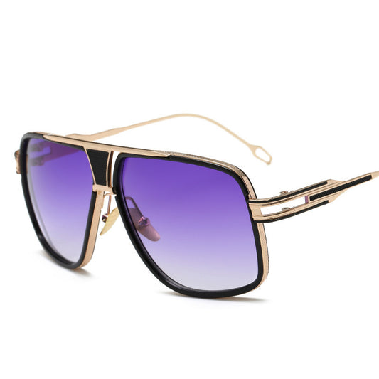 Occhiali da sole quadrati retro unisex