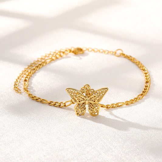 Bracciale Farfalla Oro