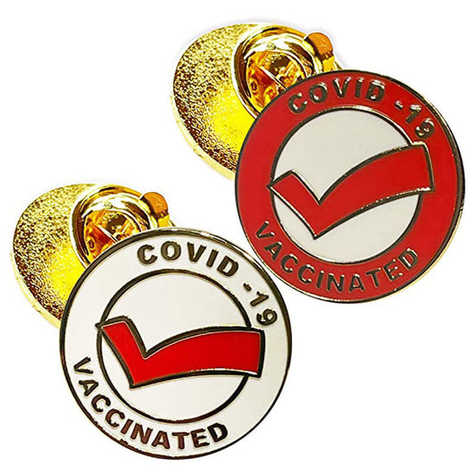 Spilla commemorativa vaccino