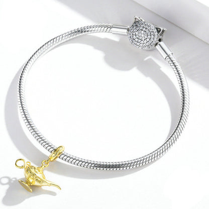 Bracciale charm fiaschetta