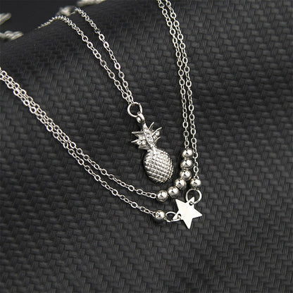 Cavigliera Cuore Pesca