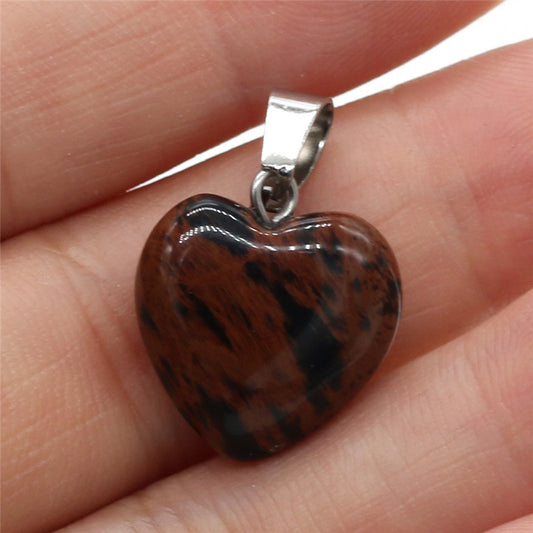 Pendente cuore naturale
