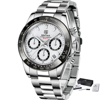 Orologio cronografo quarzo farfalla