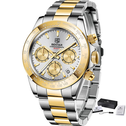 Orologio cronografo quarzo farfalla