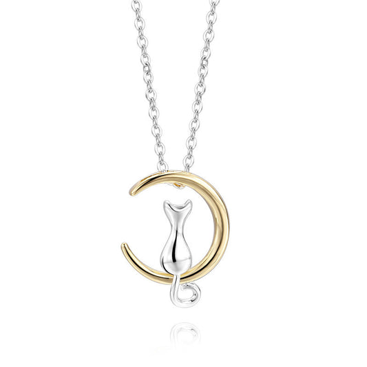 Collana Gatto Minimalista