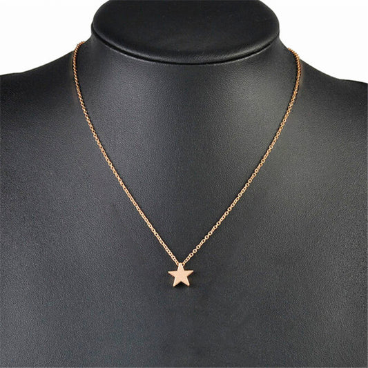 Collana stella luna sofisticata