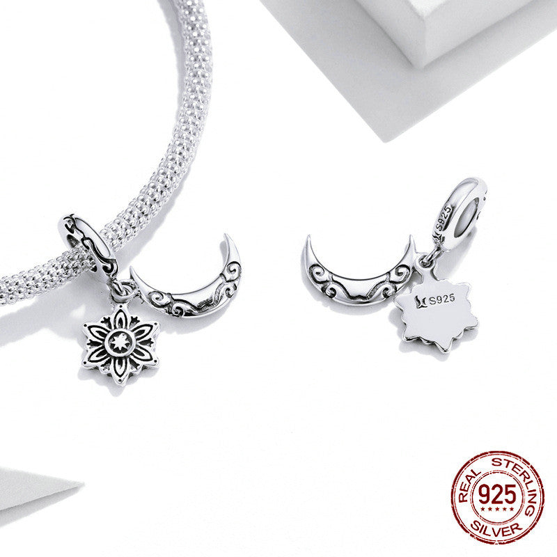 Bracciale luna e loto