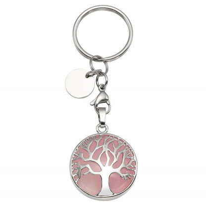 Collana albero della vita rotonda cava