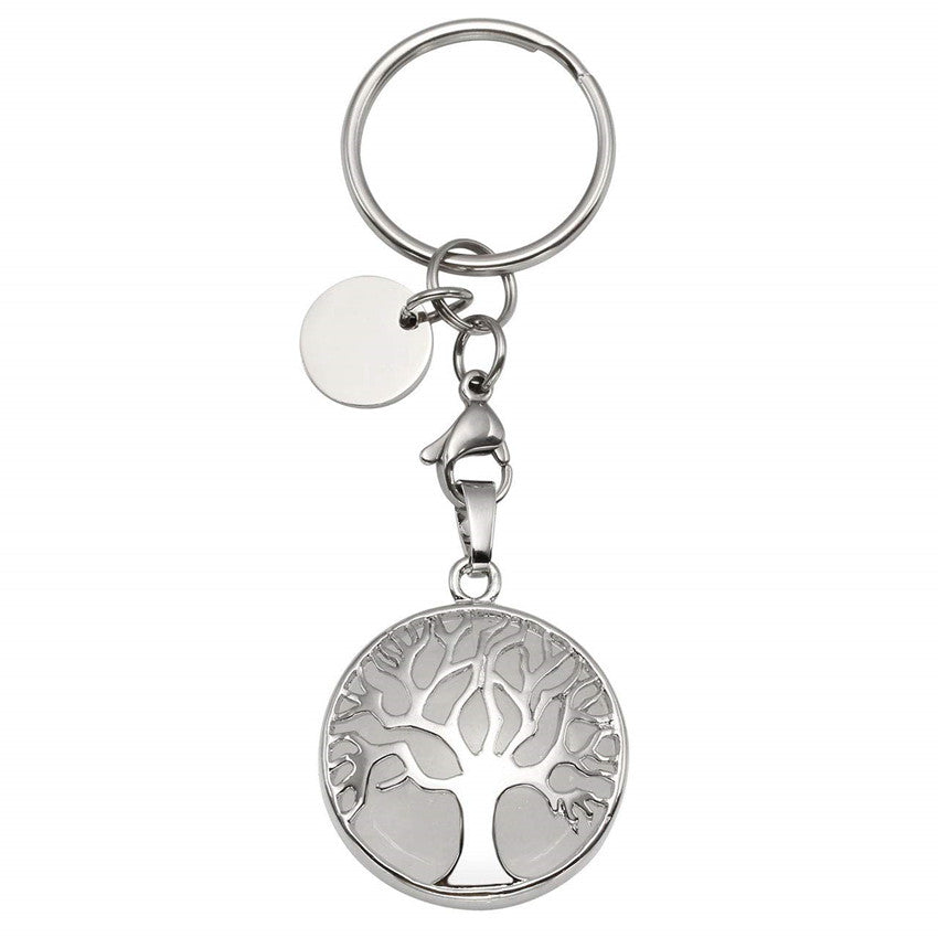 Collana albero della vita rotonda cava