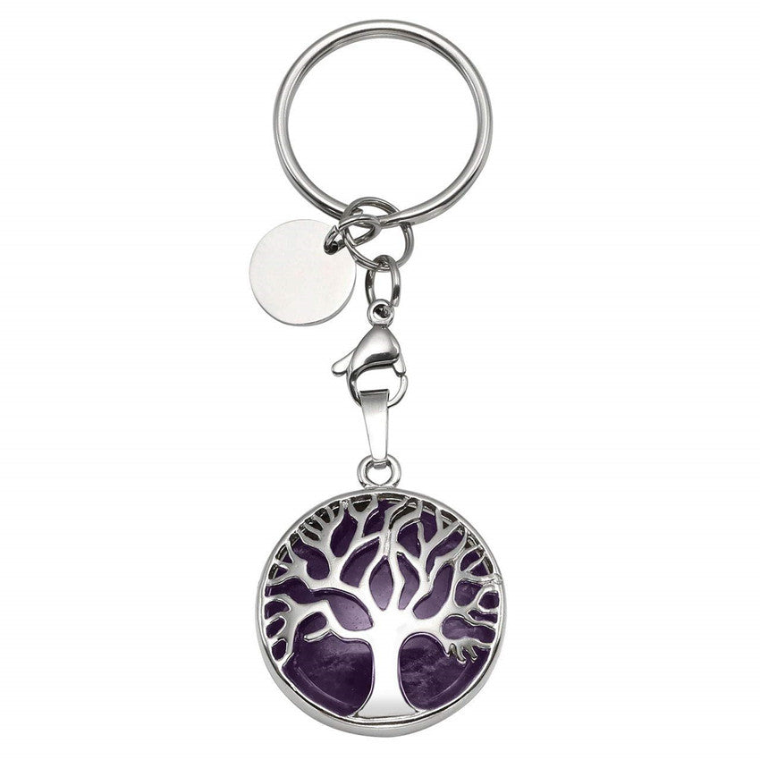 Collana albero della vita rotonda cava
