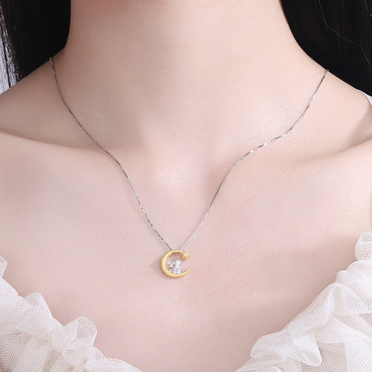 Collana luna stella