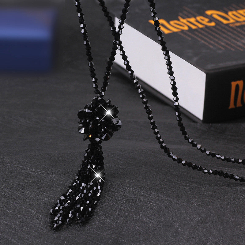Collana perle cristallo