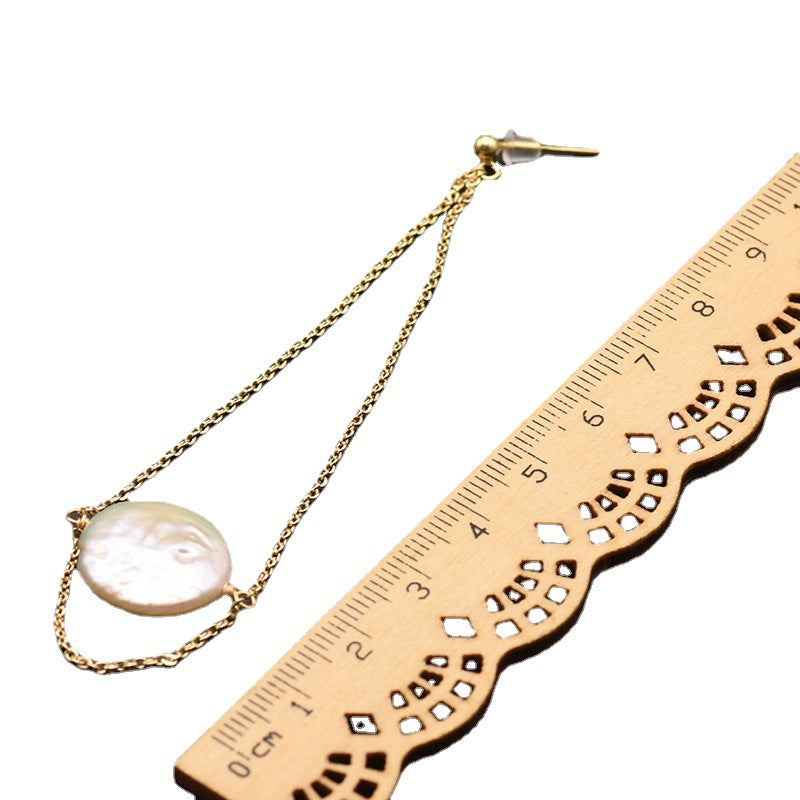 Collana perla barocca bianca