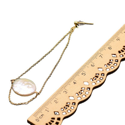 Collana perla barocca bianca