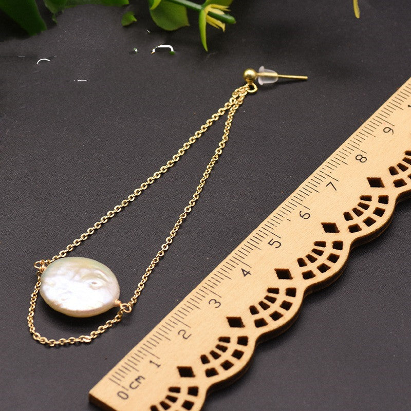 Collana perla barocca bianca