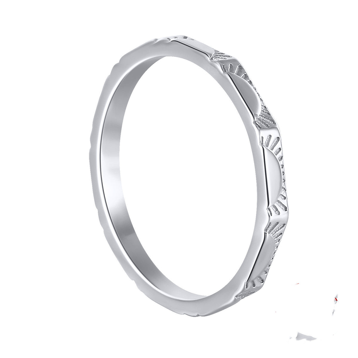 Anello sigillo sole retrò