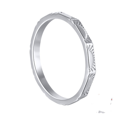 Anello sigillo sole retrò
