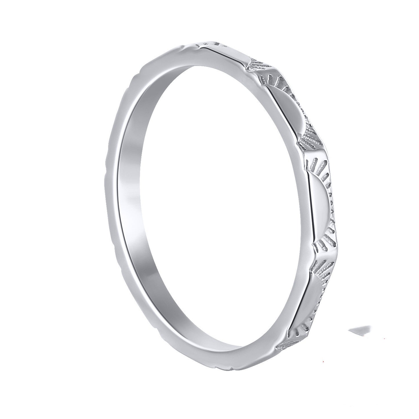 Anello sigillo sole retrò