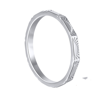 Anello sigillo sole retrò