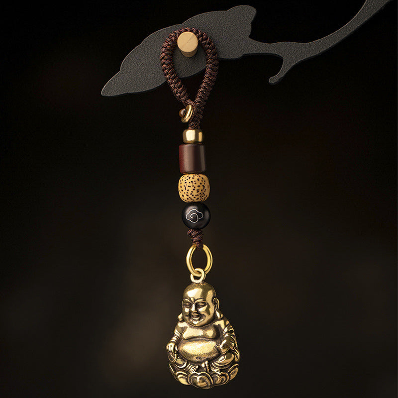 Ciondolo Buddha ottone