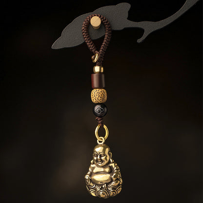 Ciondolo Buddha ottone