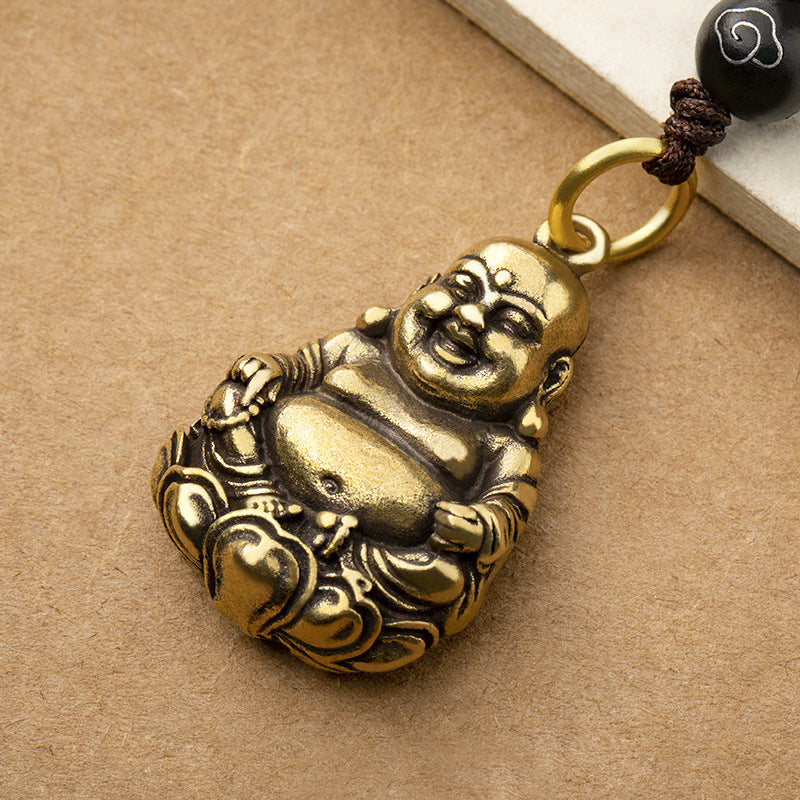 Ciondolo Buddha ottone